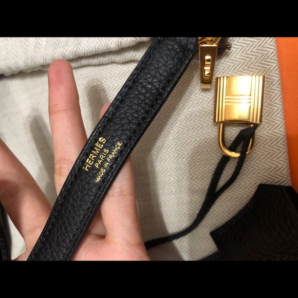 Hermes Togo Kelly Retourne 25 Black - Picture 10 of 13